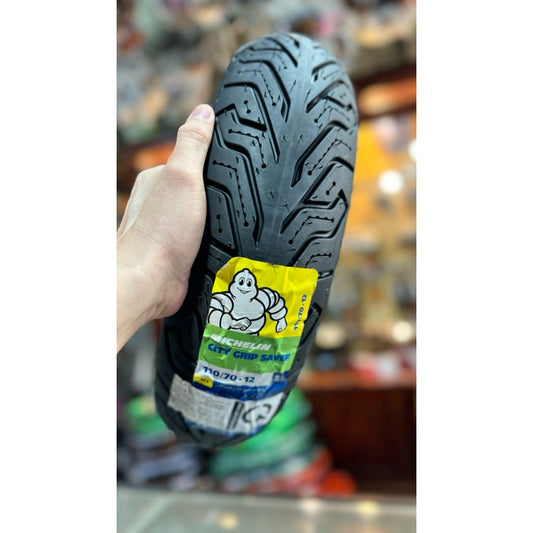 Vỏ xe MICHELIN CITY GRIP SAVER (12 inch) - Lốp xe máy Michelin gai SAVER mẫu gai mới 2024 cho xe tay ga